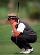 22 August 1997; Bernhard Langer of Germany lines up a putt on the 14th green during the second round of the Smurfit European Open at The K Club in Straffan, Kildare. Photo by Matt Browne/Sportsfile