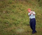 17 June 1998; Brian Omelia plays out of the rough on the 3rd hole during the final of the Irish Amateur Close Golf Championship, sponsored by Bank of Ireland, at The Island Golf Club in Donabate, Dublin. Photo by Matt Browne/Sportsfile