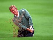 23 August 1997; Colin Montgomerie of Scotland chips from a bunker towards the 1st green during the third round of the Smurfit European Open at The K Club in Straffan, Kildare. Photo by Matt Browne/Sportsfile