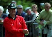 3 July 1997; Constantino Rocca of Italy watches his drive on the 4th during the first round of the Murphy's Irish Open Golf Championship at Druid's Glen Golf Course in Wicklow. Photo by Patrick Donald/Sportsfile