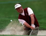 3 July 1998; Darren Clarke of Northern Ireland plays out of a bunker on the 4th hole during the second round of the Murphy's Irish Open Golf Championship at Druid's Glen Golf Club in Wicklow. Photo by Matt Browne/Sportsfile