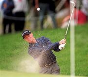 3 July 1998; David Carter of England chips out of a bunker during the second round of the Murphy's Irish Open Golf Championship at Druid's Glen Golf Club in Wicklow. Photo by Matt Browne/Sportsfile