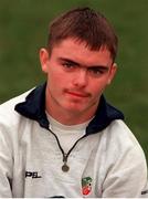 12 February 1999; Declan Field during a Republic of Ireland U16's portrait session in Dublin. Photo by David Maher/Sportsfile