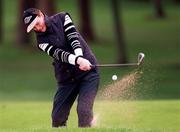 26 June 1997; Helen Wadsworth of Wales plays from a bunker on the 9th during the opening round of the Guardian Ladies Irish Open at Luttrellstown Castle Golf Course in Dublin. Photo by Ray McManus/Sportsfile
