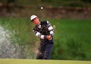 4 July 1997; Ignacio Garrido of Spain plays from a bunker onto the 17th green during the second round of the Murphy's Irish Open Golf Championship at Druid's Glen Golf Club in Wicklow. Photo by Brendan Moran/Sportsfile