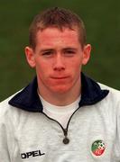 12 February 1999; Joe Gamble during a Republic of Ireland U16's portrait session in Dublin. Photo by David Maher/Sportsfile