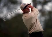 18 October 1998; Keith Coveney watches his tee shot on the 3rd hole during the final round of the Irish PGA Golf Championship at Powerscourt Golf Club in Enniskerry, Wicklow. Photo by Ray Lohan/Sportsfile