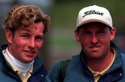 26 June 1997; Noel Fox, left, and Keith Nolan of Ireland during day two of the 20th European Amateur Team Championship at Portmarnock Golf Club in Dublin. Photo by Patrick Donald/Sportsfile