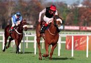 9 November 1998; Free To Speak, with Kevin Manning up, on their way to winning the Alexander Hotel Knockaire Stakes at Leopardstown Racecourse in Dublin. Photo by Matt Browne/Sportsfile