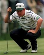 5 July 1997; Lee Westwood of England during the third round of the Murphy's Irish Open Golf Championship at Druid's Glen in Wicklow. Photo by David Maher/Sportsfile