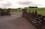 21 May 1998; A general view of the enterance to Lucan Golf Club in Dublin. Photo by David Maher/Sportsfile