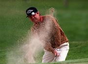 3 July 1998; Mark McNulty of Ireland chips out of a bunker on the 4th hole during the second round of the Murphy's Irish Open Golf Championship at Druid's Glen Golf Club in Wicklow. Photo by Matt Browne/Sportsfile
