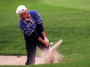 29 June 1997; Marlene Hedblom of Sweden plays from a bunker on the 16th during the final round of the Guardian Ladies Irish Open at Luttrellstown Castle Golf Course in Dublin. Photo by Patrick Donald/Sportsfile