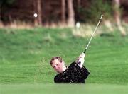 16 October 1998; Michael Bannon play out of a bunker onto the 15th green during the second round of the Irish PGA Golf Championship at Powerscourt Golf Club in Enniskerry, Wicklow. Photo by Matt Browne/Sportsfile