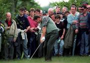 5 July 1997; Nick Faldo plays from the rough during the third round of the Murphy's Irish Open Golf Championship at Druid's Glen Golf Club in Wicklow. Photo by Brendan Moran/Sportsfile