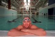 9 March 1998; Irish swimmer Nick O'Hare poses for a portrait during a training session at Blanchardstown in Dublin. Photo by Matt Browne/Sportsfile