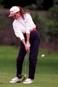 29 June 1997; Patricia Meunier Lebouc of France plays her second shot on the 16th during the final round of the Guardian Ladies Irish Open at Luttrellstown Castle Golf Course in Dublin. Photo by Brendan Moran/Sportsfile
