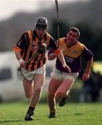 7 February 1999; Philip Larkin of Kilkenny during the Walsh Cup Semi-Final match between Kilkenny and Wexford in Mullinavat in Kilkenny. Photo by Ray McManus/Sportsfile
