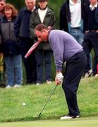 6 July 1996; Ronan Rafferty of Northern Ireland chips onto the green during the third round of the Murphy's Irish Open Golf Championship at Druid's Glen in Wicklow. Photo by Ray McManus/Sportsfile