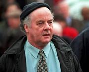 28 January 1999; Trainer Tom Donohue after he sent out City West to win the Dinn Ri Maiden Hurdle at Gowran Park in Kilkenny. Photo by Matt Browne/Sportsfile