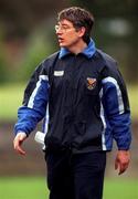 14 February 1999; Cavan manager Val Andrews during the Church and General National Football League Division 2 match between Cavan and Longford at Breffni Park in Cavan. Photo by Ray McManus/Sportsfile