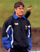 14 February 1999; Cavan manager Val Andrews during the Church and General National Football League Division 2 match between Cavan and Longford at Breffni Park in Cavan. Photo by Ray McManus/Sportsfile