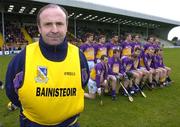 27 February 2005; Seamus Murphy, Wexford manager. Allianz National Hurling League, Division 1B, Wexford v Cork, Wexford Park, Wexford. Picture credit; David Maher / SPORTSFILE