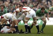 27 February 2005; Harry Ellis, England in action against Ireland. RBS Six Nations Championship 2005, Ireland v England, Lansdowne Road, Dublin. Picture credit; Matt Browne / SPORTSFILE