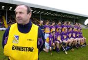 27 February 2005; Seamus Murphy, Wexford manager. Allianz National Hurling League, Division 1B, Wexford v Cork, Wexford Park, Wexford. Picture credit; David Maher / SPORTSFILE