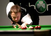 7 March 2005; Robin Hull, Finland, in action during round 1 of the Failte Ireland Irish Masters, Stephen Hendry.v.Robin Hull, Citywest Hotel, Saggart, Co. Dublin. Picture credit; Matt Browne / SPORTSFILE