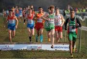 8 December 2013; Ireland's Kevin Dooney on his way to finishing in 38th place in the Men's U23 Race during the Spar European Cross Country Championships 2013. Friendship Park, Belgrade, Serbia. Picture credit: Brendan Moran / SPORTSFILE