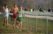 8 December 2013; Ireland's Ryan McDermott on his way to finishing in 77th place in the Men's U23 Race during the Spar European Cross Country Championships 2013. Friendship Park, Belgrade, Serbia. Picture credit: Brendan Moran / SPORTSFILE