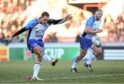 8 December 2013; Dan Parks, Connacht, in action against Toulouse. Heineken Cup 2013/14, Pool 3, Round 3, Toulouse v Connacht, Stade Ernest Wallon, Toulouse, France. Picture credit: Manuel Blondeau / SPORTSFILE