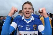 8 December 2013; Tomas Quinn, St.Vincent's, celebrates at the end of the game. AIB Leinster Senior Club Football Championship Final, Portlaoise, Laois v St Vincent's, Dublin, O'Connor Park, Tullamore, Co. Offaly. Picture credit: David Maher / SPORTSFILE