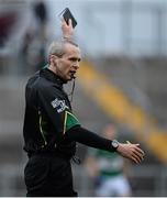 8 December 2013; Referee Fergal Kelly. AIB Leinster Senior Club Football Championship Final, Portlaoise, Laois v St Vincent's, Dublin, O'Connor Park, Tullamore, Co. Offaly. Picture credit: David Maher / SPORTSFILE