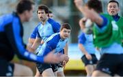 9 December 2013; Leinster's Brian O'Driscoll during squad training ahead of their Heineken Cup 2013/14, Pool 1, Round 4, match against Northampton on Saturday. Leinster Rugby Squad Training & Press Briefing, UCD, Belfield, Dublin. Picture credit: Stephen McCarthy / SPORTSFILE