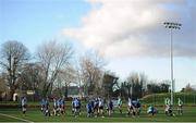 9 December 2013; Leinster during squad training ahead of their Heineken Cup 2013/14, Pool 1, Round 4, match against Northampton on Saturday. Leinster Rugby Squad Training & Press Briefing, UCD, Belfield, Dublin. Picture credit: Ramsey Cardy / SPORTSFILE
