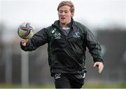 10 December 2013; Connacht's Kieran Marmion in action during squad training ahead of their Heineken Cup 2013/14, Pool 3, Round 4, game against Toulouse on Saturday. Connacht Rugby Squad Training & Press Conference, Sportsground, Galway. Picture credit: David Maher / SPORTSFILE