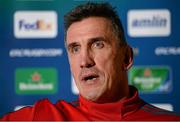 10 December 2013; Munster head coach Rob Penney during a press conference ahead of their Heineken Cup 2013/14, Pool 6, Round 4, game against Perpignan on Saturday. Munster Rugby Press Conference, Castletroy Park Hotel, Limerick. Picture credit: Diarmuid Greene / SPORTSFILE