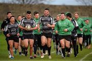 10 December 2013; A general view during Connacht squad training ahead of their Heineken Cup 2013/14, Pool 3, Round 4, game against Toulouse on Saturday. Connacht Rugby Squad Training & Press Conference, Sportsground, Galway. Picture credit: David Maher / SPORTSFILE