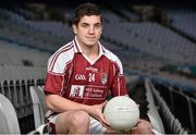 11 December 2013; In attendance at Croke Park where the draws for the 2013 Irish Daily Mail Higher Education GAA Championships were made is Sigerson footballer Robbie Kiely, NUI Galway. The draws are available on www.he.gaa.ie. Croke Park, Dublin. Picture credit: Barry Cregg / SPORTSFILE