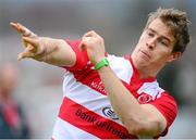 17 October 2013; Ulster's Andrew Trimble during squad training ahead of their Heineken Cup 2013/14, Pool 5, Round 4, game against Benetton Treviso on Saturday. Ulster Rugby Squad Training, Pirrie Park, Methodist College Playing Fields, Belfast, Co. Antrim. Picture credit: Oliver McVeigh / SPORTSFILE