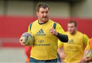12 December 2013; Munster's Damien Varley during squad training ahead of their Heineken Cup 2013/14, Pool 6, Round 4, game against Perpignan on Saturday. Munster Rugby Squad Training, Thomond Park, Limerick. Picture credit: Diarmuid Greene / SPORTSFILE