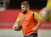 12 December 2013; Munster's Duncan Casey during squad training ahead of their Heineken Cup 2013/14, Pool 6, Round 4, game against Perpignan on Saturday. Munster Rugby Squad Training, Thomond Park, Limerick. Picture credit: Diarmuid Greene / SPORTSFILE