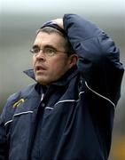 12 March 2005; Longford manager Luke Dempsey. Allianz National Football League, Division 2A, Clare v Longford, Cusack Park, Ennis, Co. Clare. Picture credit; Ray McManus / SPORTSFILE