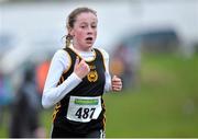 15 December 2013; Sarah Healy, from Blackrock Athletic Club, Co. Dublin, on her way to winning the Girls under-13 2500m at the Woodie’s DIY National Novice & Even Age Cross Country Championships. WIT Sports Campus, Carriganore, Co. Waterford. Picture credit: Matt Browne / SPORTSFILE