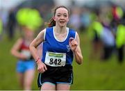 15 December 2013; Caoimhe Harrington, from West Muskerry Athletic Club, Co. Cork, on her way to winning the Girls under-15 3500m at the Woodie’s DIY National Novice & Even Age Cross Country Championships. WIT Sports Campus, Carriganore, Co. Waterford. Picture credit: Matt Browne / SPORTSFILE