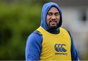 16 December 2013; Leinster's Leo Auva'a during squad training ahead of their Celtic League 2013/14, Round 10, match against Edinburgh on Friday. Leinster Rugby Squad Training & Press Briefing, Rosemount, UCD, Belfield, Dublin. Picture credit: Ramsey Cardy / SPORTSFILE