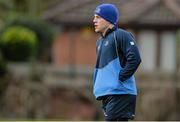 16 December 2013; Leinster's Ian Madigan during squad training ahead of their Celtic League 2013/14, Round 10, match against Edinburgh on Friday. Leinster Rugby Squad Training & Press Briefing, Rosemount, UCD, Belfield, Dublin. Picture credit: Ramsey Cardy / SPORTSFILE