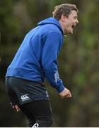16 December 2013; Leinster's Brian O'Driscoll in action during squad training ahead of their Celtic League 2013/14, Round 10, match against Edinburgh on Friday. Leinster Rugby Squad Training & Press Briefing, Rosemount, UCD, Belfield, Dublin. Picture credit: Ramsey Cardy / SPORTSFILE